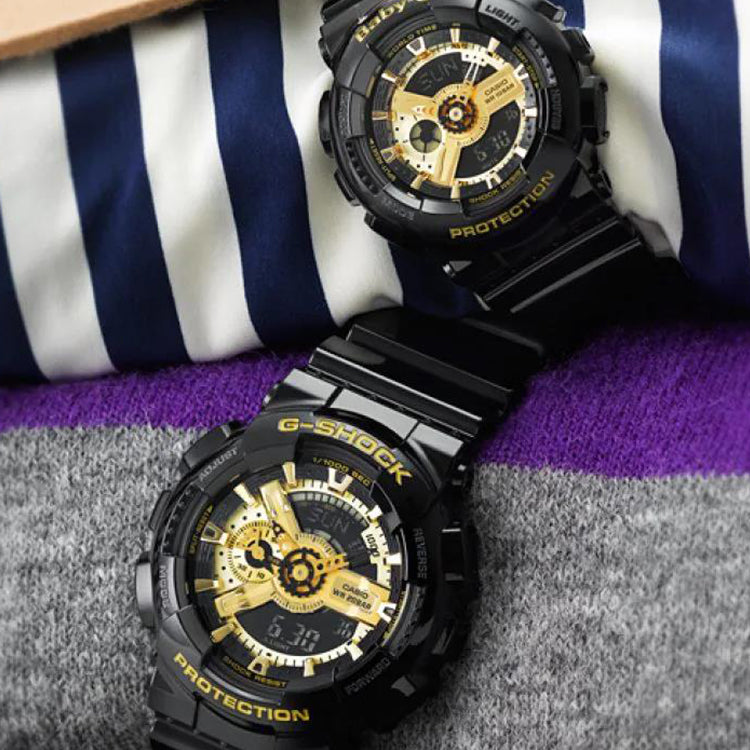 CASIO G-Shock Analog-Digital 'Black Gold' GA-110BR-5A
