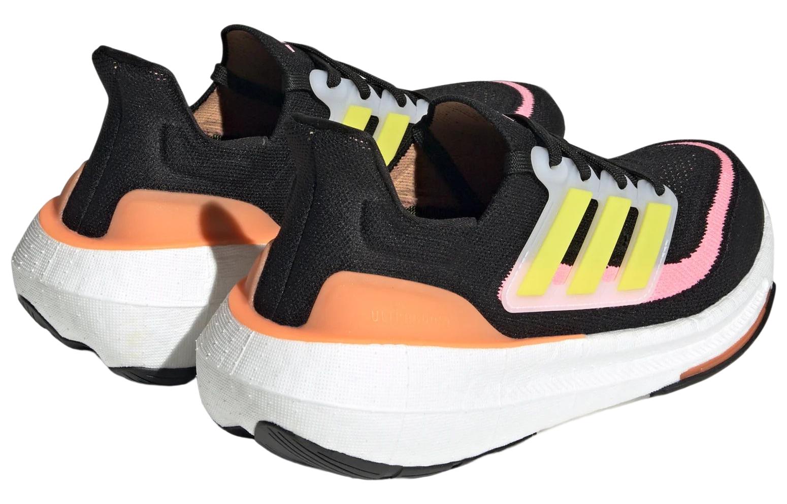 (WMNS) adidas Ultraboost Light 'Black Yellow Orange' HQ6346