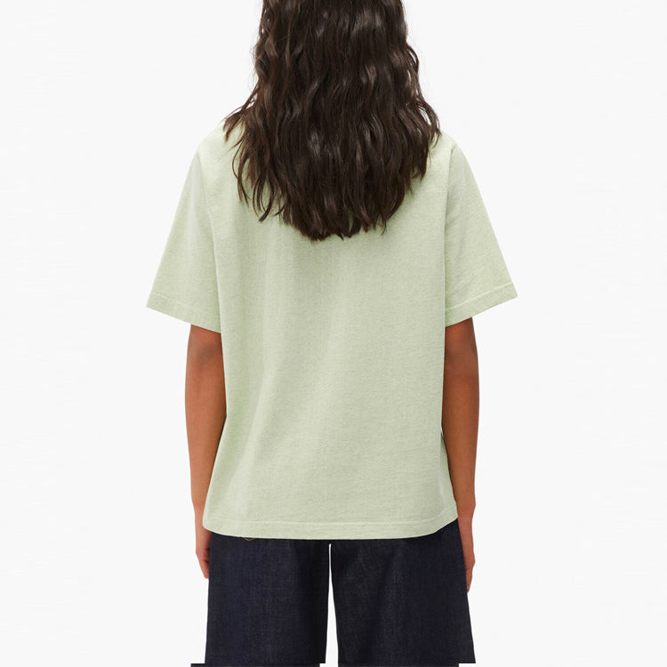 KENZO Tiger Head Pattern Printing Loose Round Neck Short Sleeve Mint Green FB62TS947401-47