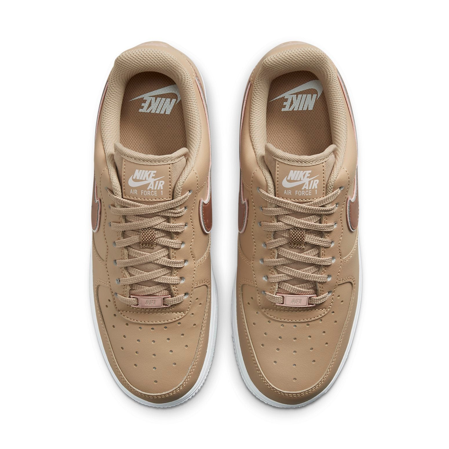 (WMNS) Nike Air Force 1 '07 Essential 'Hemp Metallic Rose Gold' DD1523-200