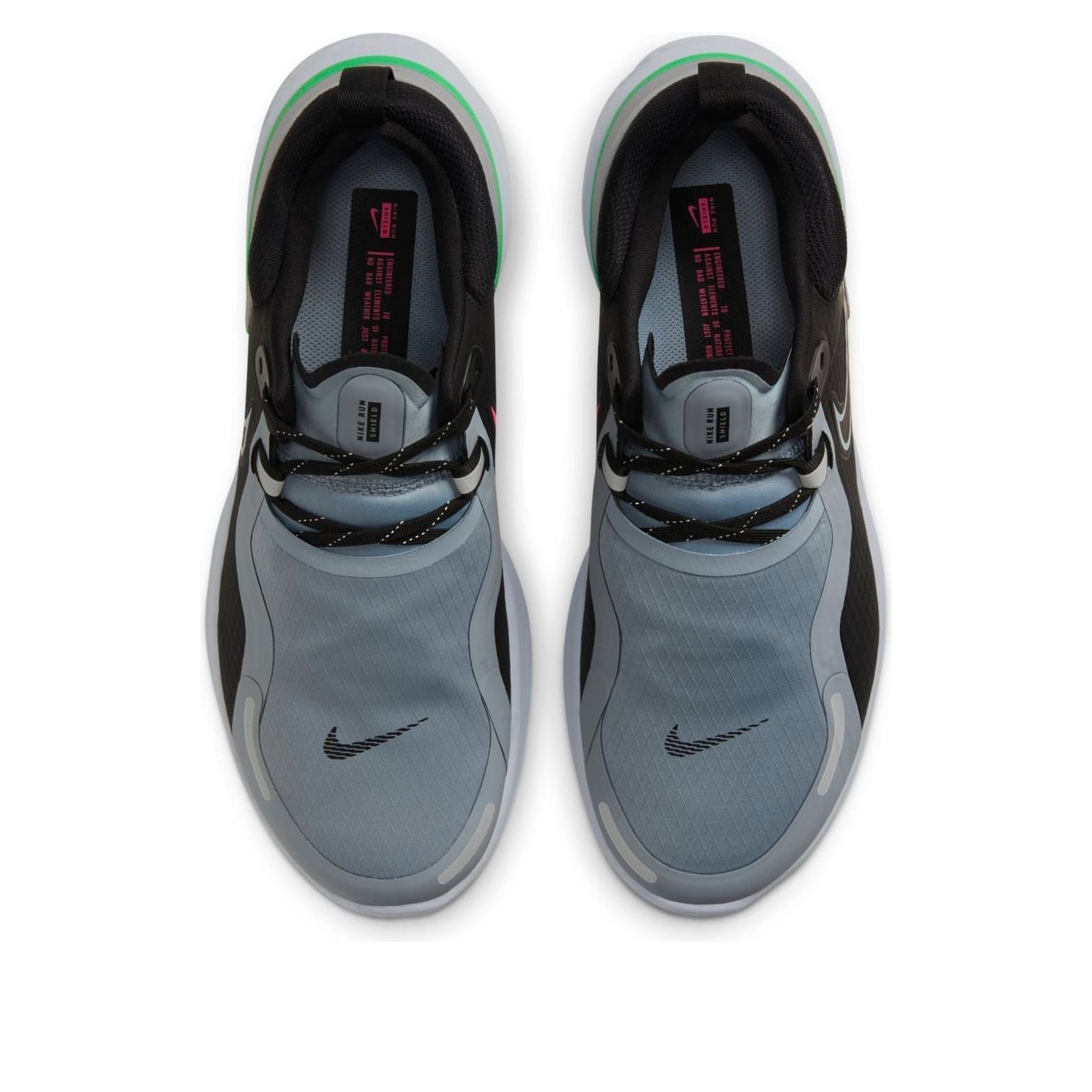 Nike React Miler Shield 'Gray Black Green' CQ7888-003