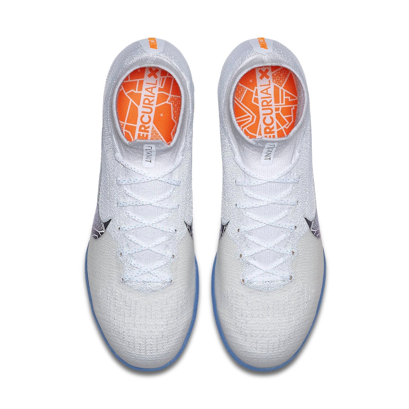 Nike Mercurial Superfly X 6 Elite IC 'White Blue' AH7373-107