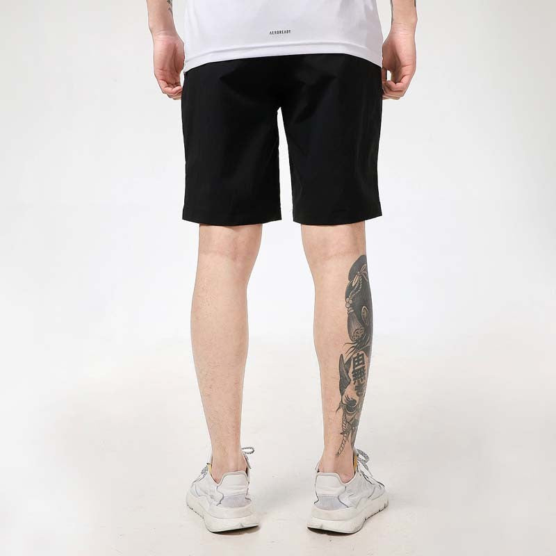 adidas Stretch Shorts Training Running Sports Black GN7324