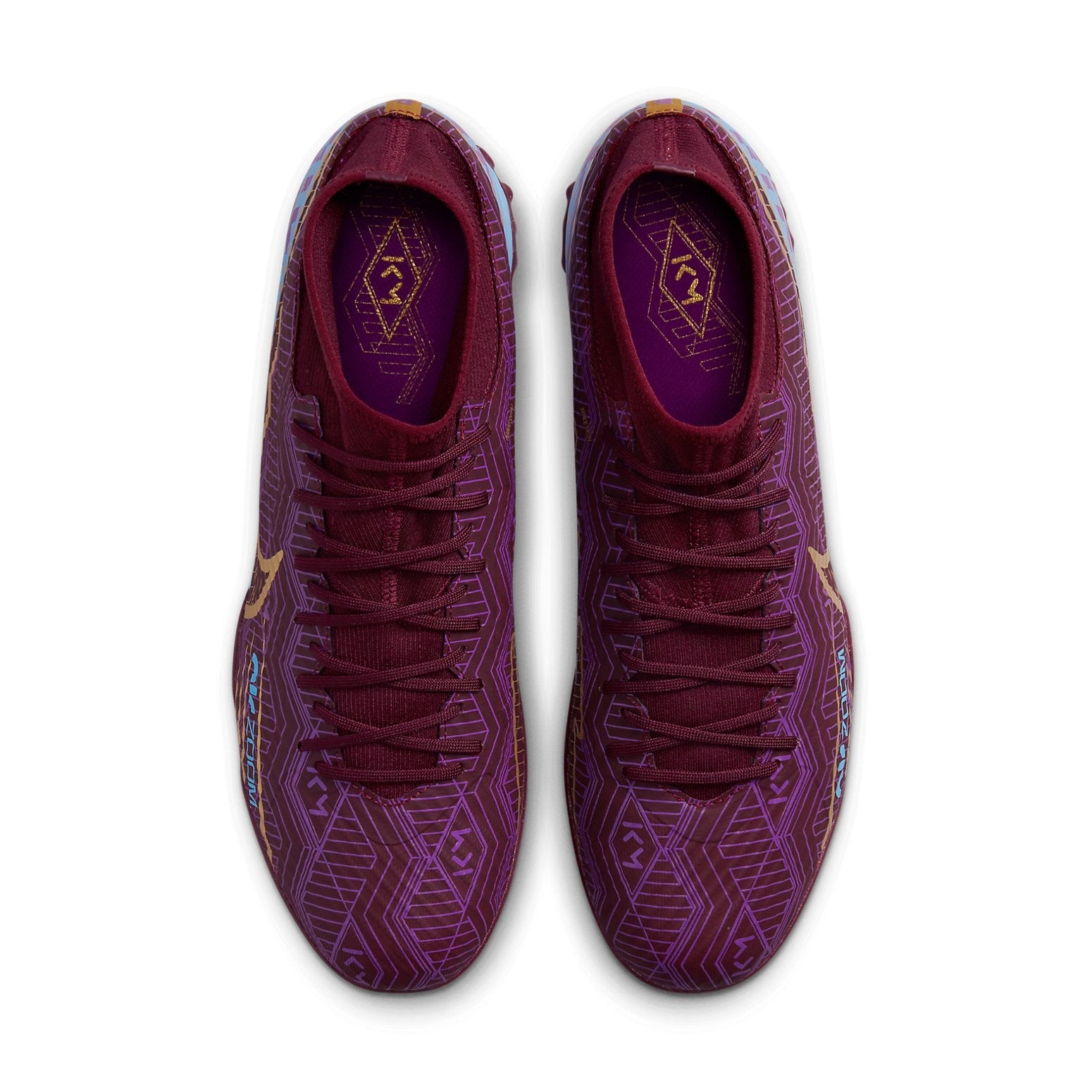 Nike Mercurial Superfly 9 Academy KM TF 'Red Purple' DO9347-694