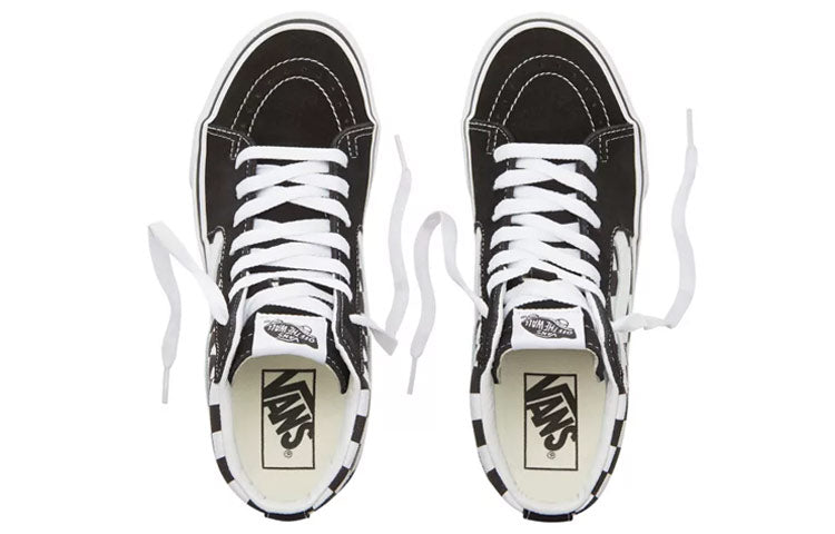 Vans SK8-HI Platform 2.0 'Checkerboard - Black White' VN0A3TKNQXH