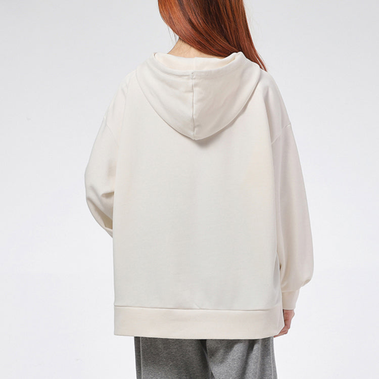 (WMNS) PUMA Classics Oversized Hoodie 'White' 532283-99