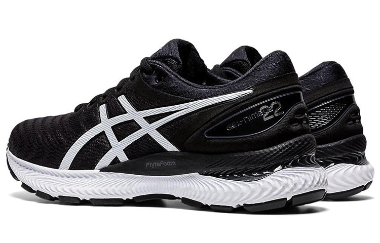 (WMNS) ASICS Gel-Nimbus 22 'Black White' 1012A587-005