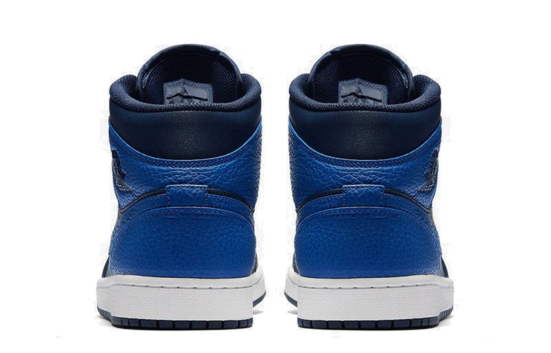 (GS) Air Jordan 1 Retro Mid 'Obsidian Royal' 554725-412