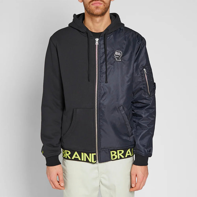 Converse x Brain Dead Bomber Jacket Asia Sizing 'Black' 10008773-A01