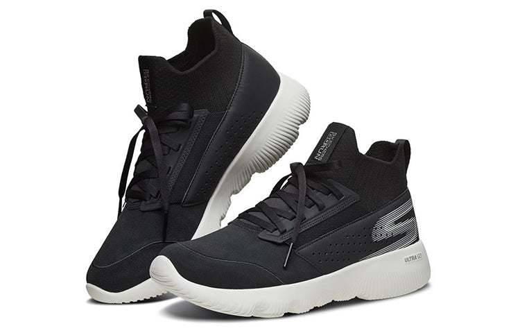 (WMNS) Skechers Go Focus High-Top Black 667021-BKW