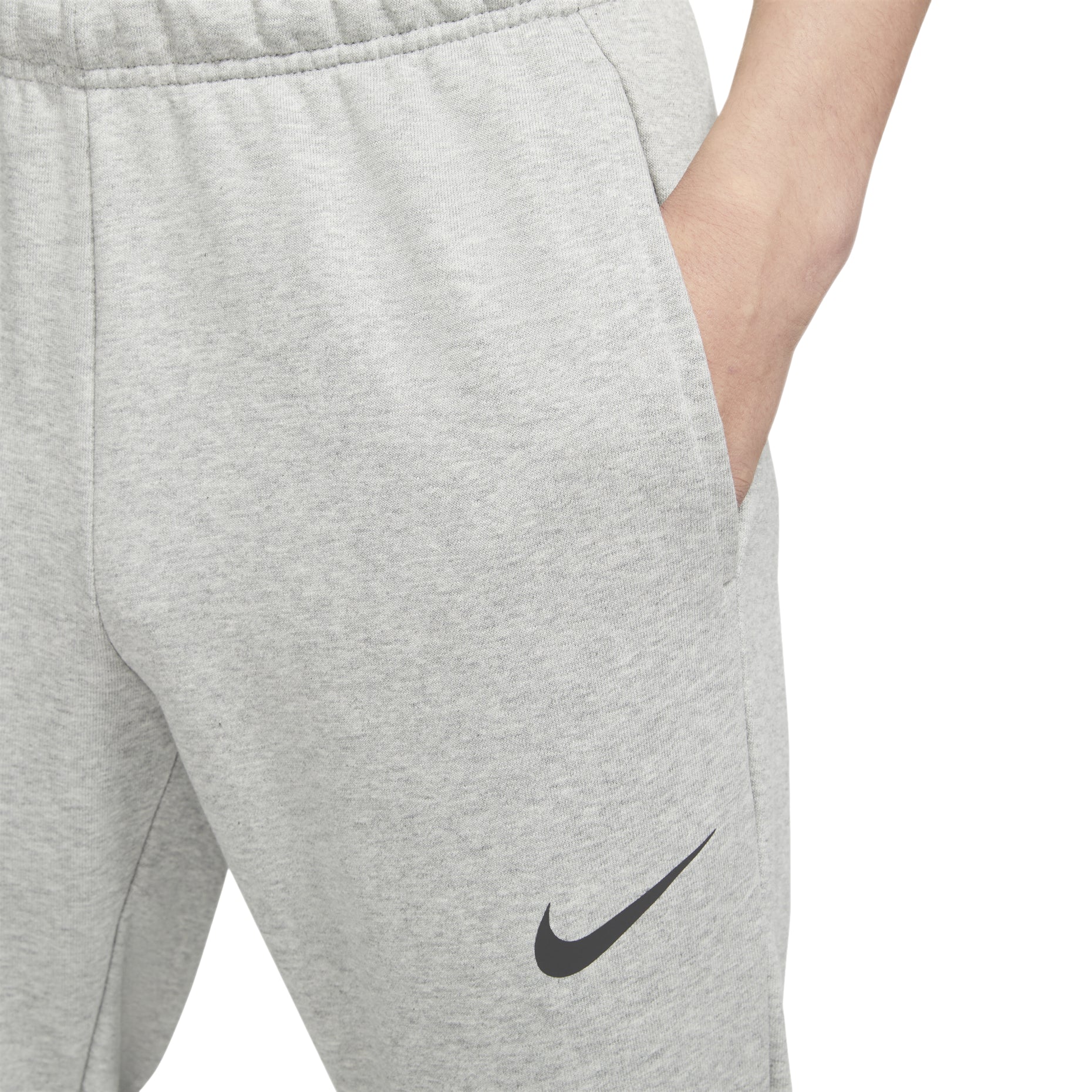 Men's Nike Dri-fit Solid Color Casual Training Sports Pants/Trousers/Joggers Gray CZ6380-063