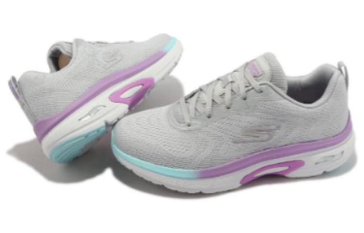 (WMNS) Skechers Go Run Arch Fit 'Grey Lavender' 128957-GYLV