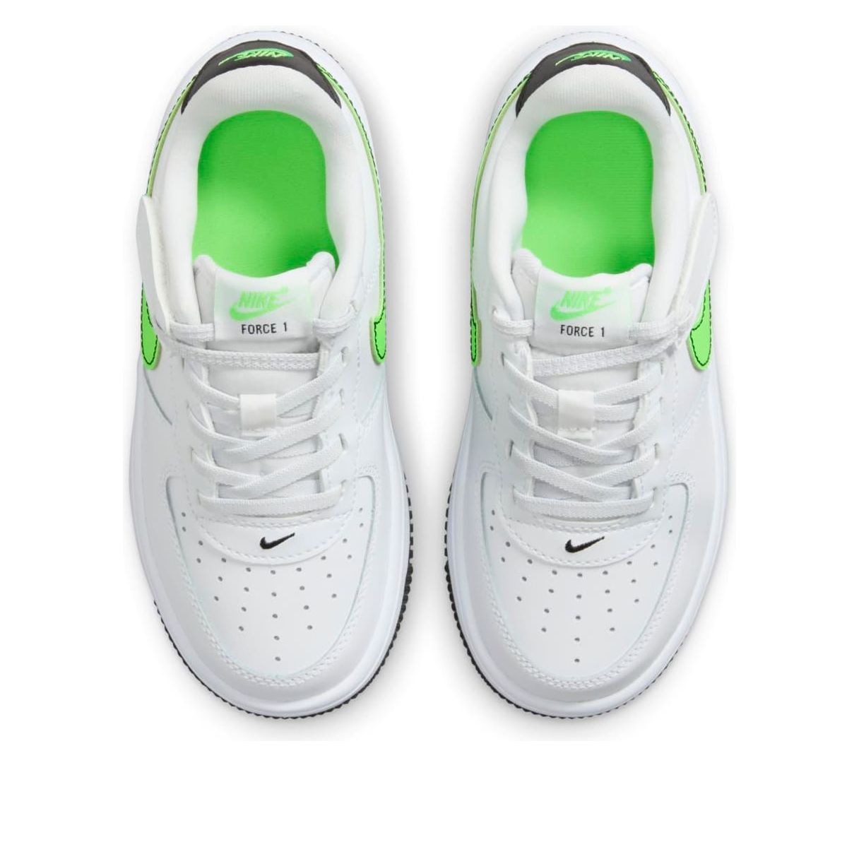 (PS) Nike Force 1 Low EasyOn 'White Black Green Strike' FN0237-106