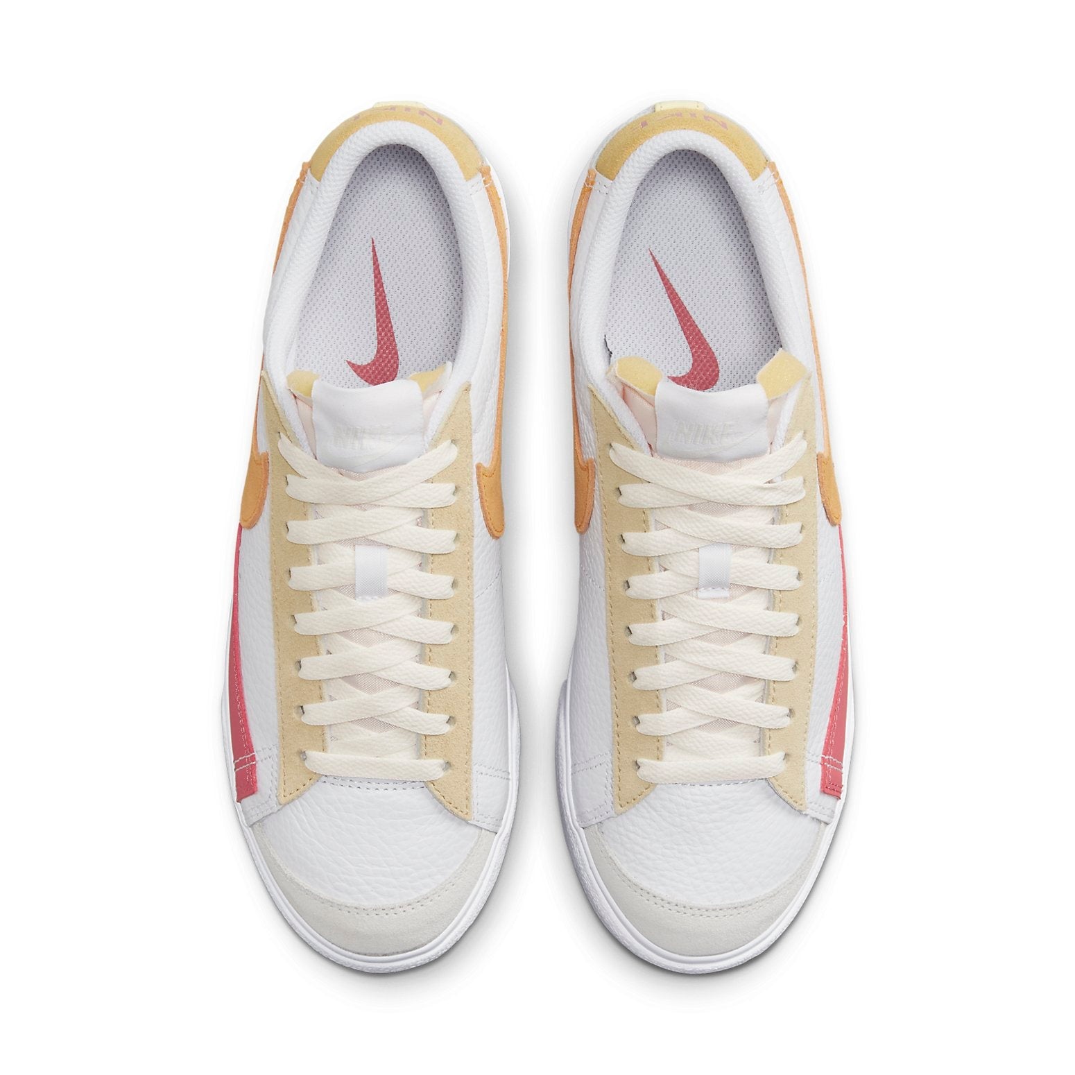 (WMNS) Nike Blazer Platform 'White Yellow Brown' FN5171-100