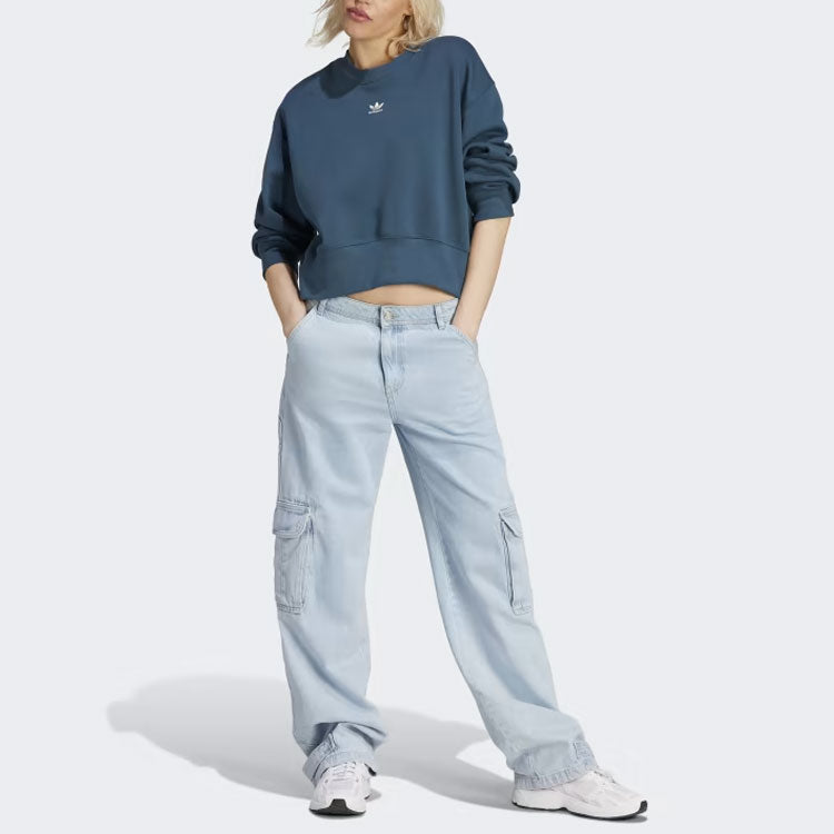 (WMNS) adidas Adicolor Essentials Crew Sweatshirt 'Turquoise' IP1283