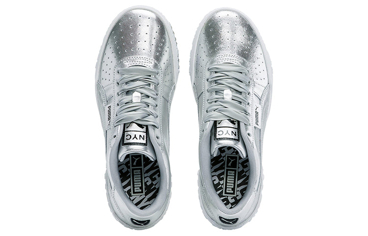 (WMNS) PUMA Cali Silver NYC 'Skyline Print' 372967-01