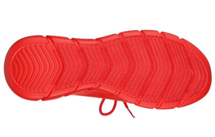 (WMNS) Skechers Bob's Sport B Flex Low-Top Red 117121-RED