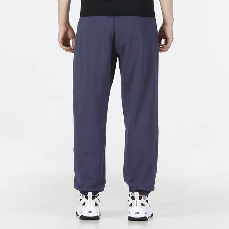 Skechers Logo Typography Pants 'Navy' L122M131-026R