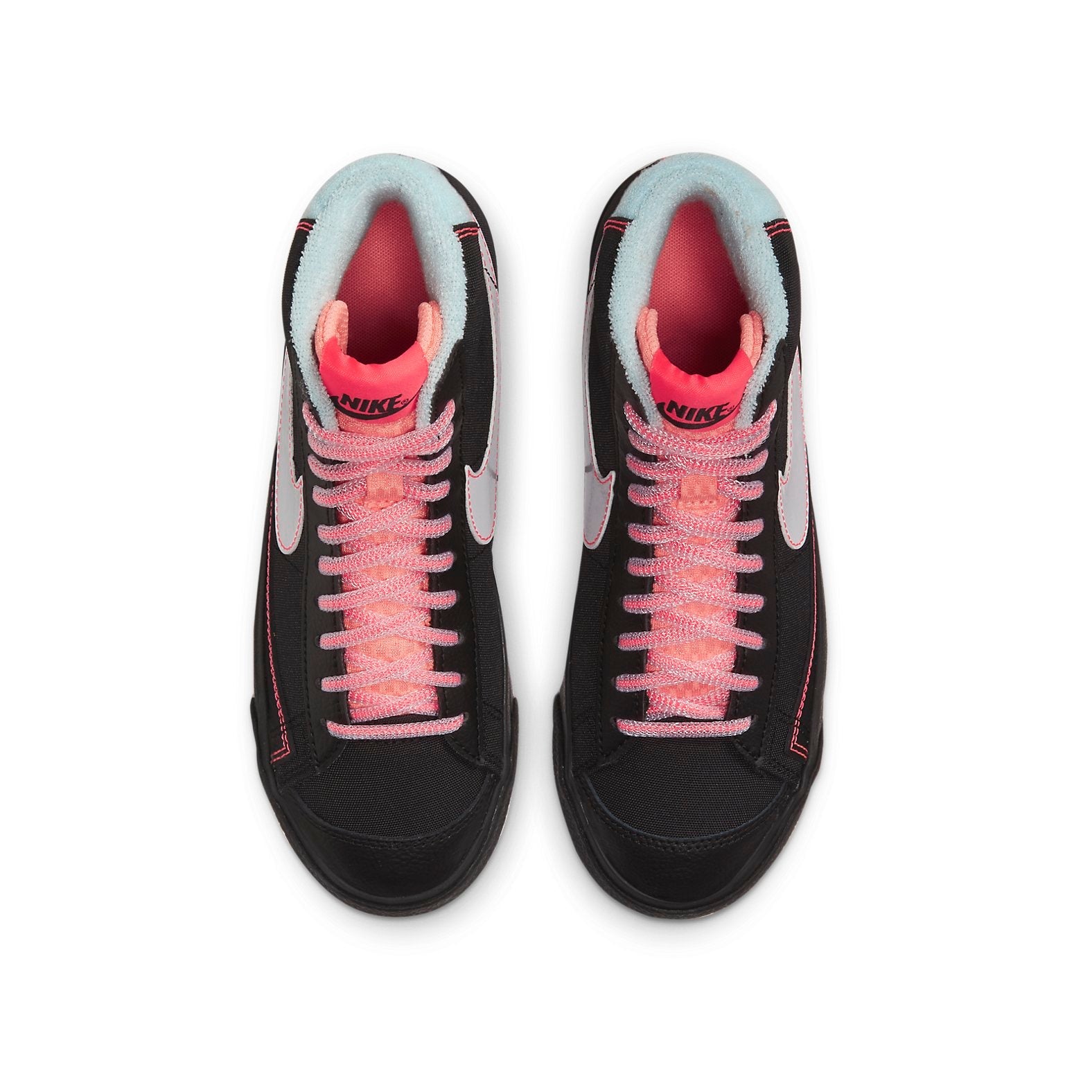 (GS) Nike Blazer Mid '77 'Black Atomic Pink' DD7710-001