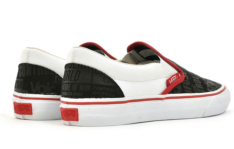 Vans Vault Firmament UA Classic Slip-On VLT LX Black/White/Red VN0A3QXYSM6