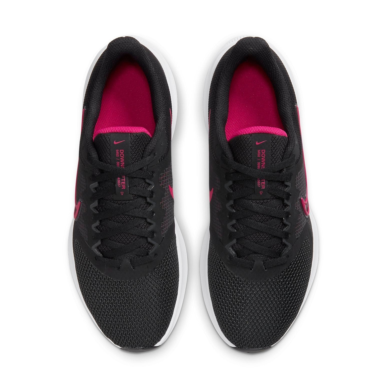 (WMNS) Nike Downshifter 11 'Black Fireberry' DJ2680-004