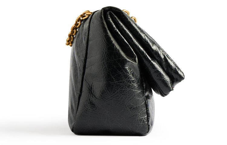 (WMNS) Balenciaga Monaco Small Chain Bag 'Black' 7659662AAR81000