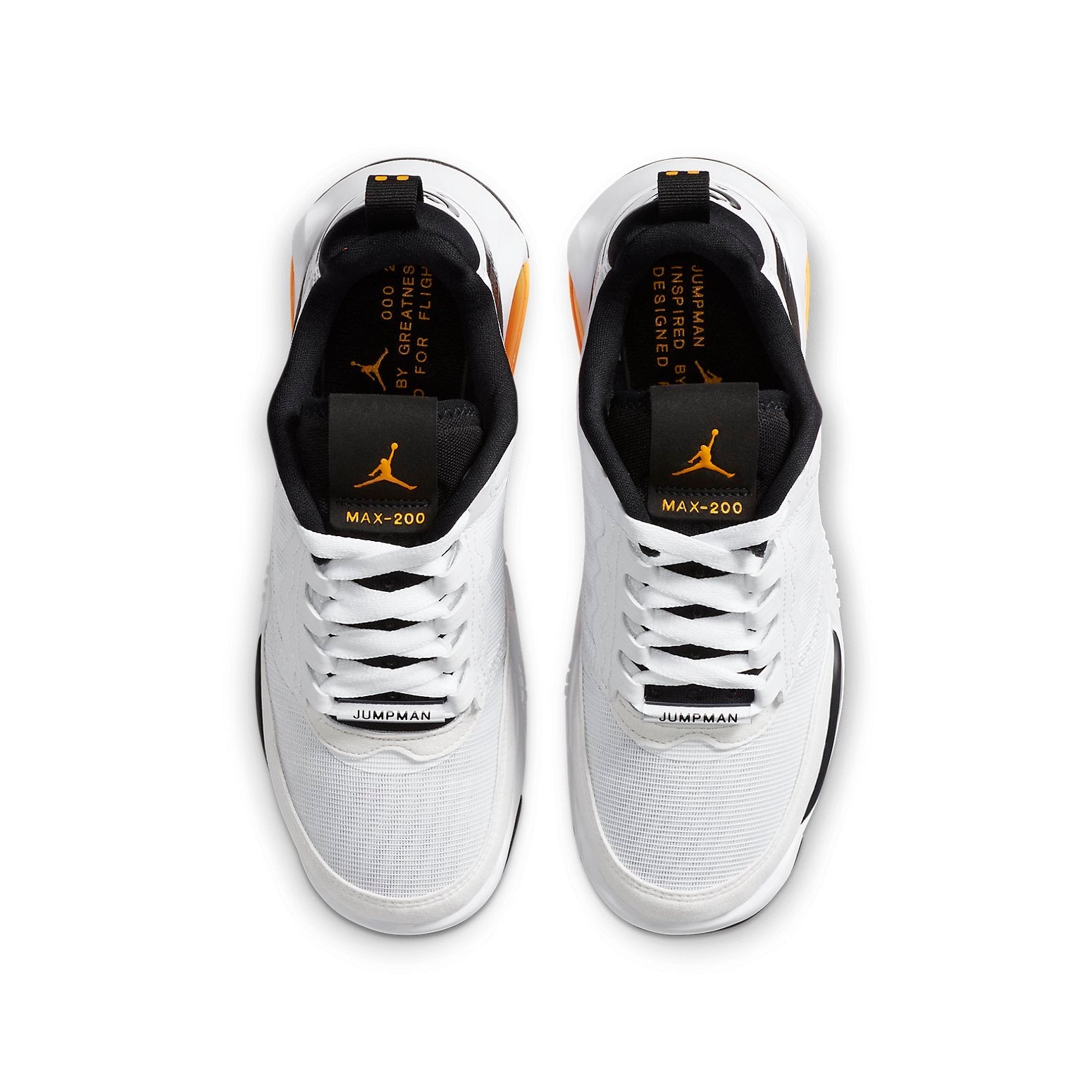 (GS) Air Jordan Air Max 200 'Black White Yellow' CD5161-108