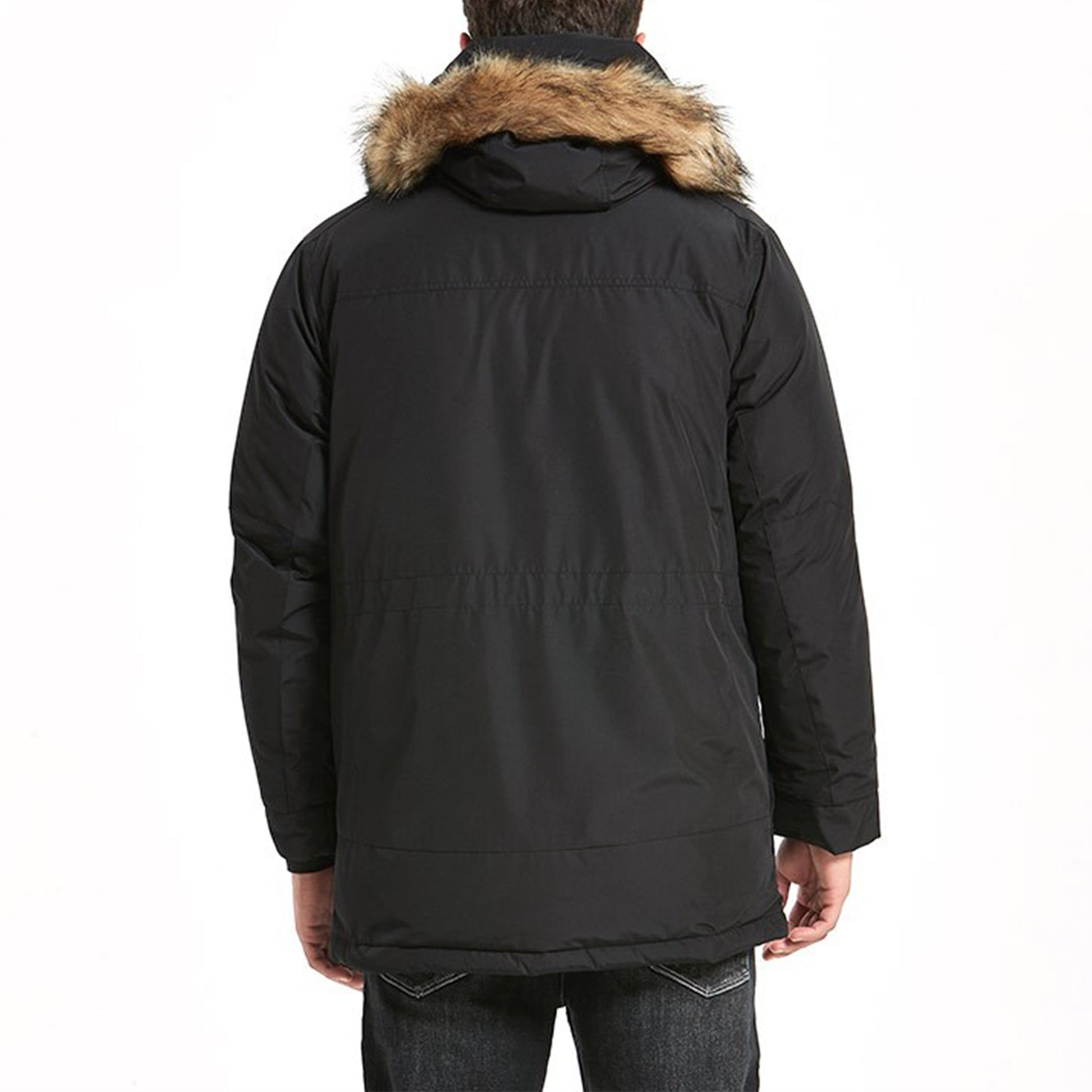 New Balance Warm Winter Down Jacket Asia Sizing 'Black Brown' NP943021-BK