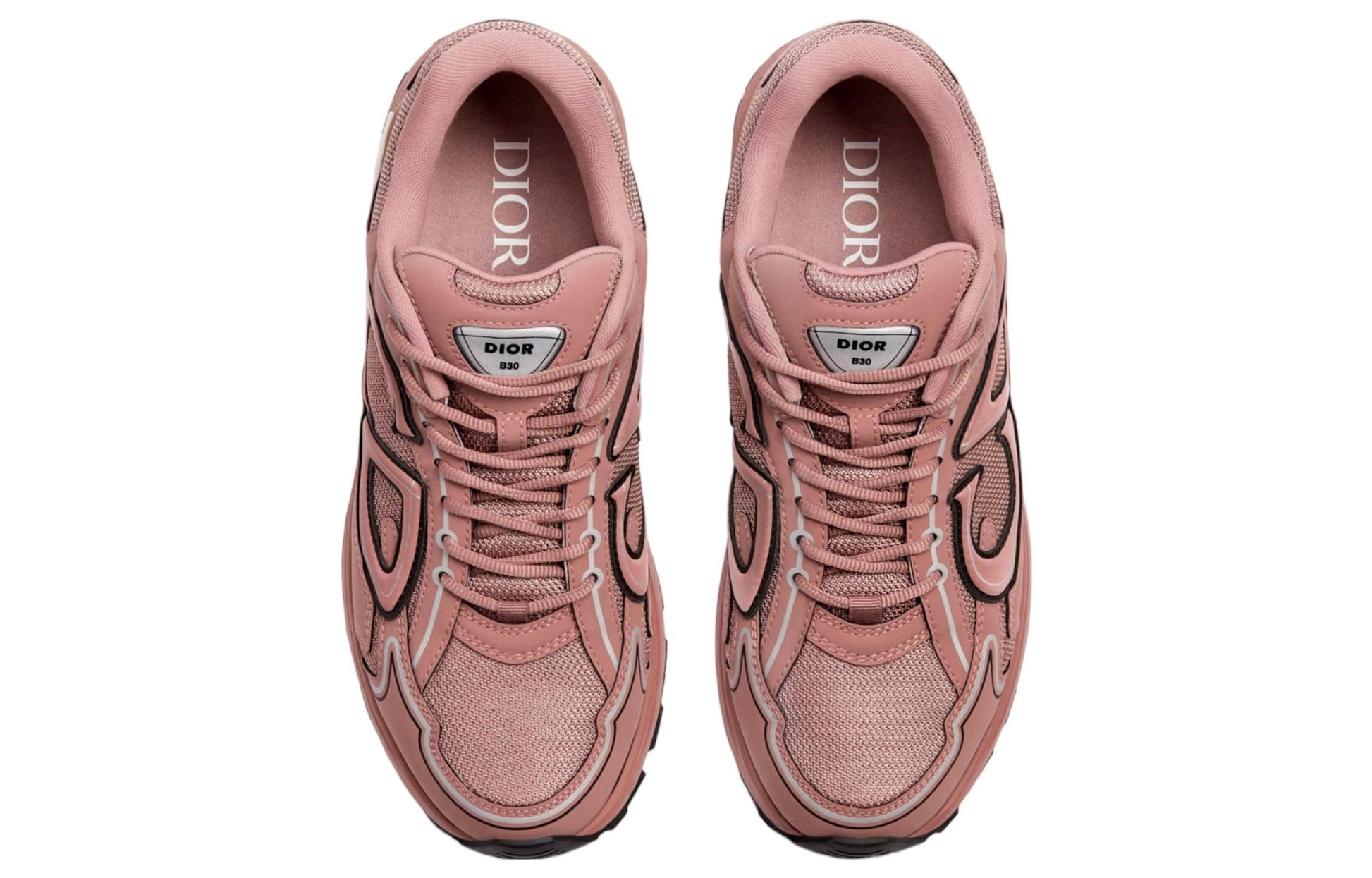 DIOR B30 Sneaker Pink Mesh 3SN279ZRD_H763