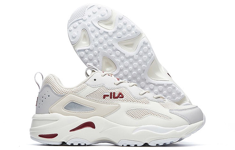 FILA Tracer Low Running Shoes White/Grey/Red F12M021111FSW