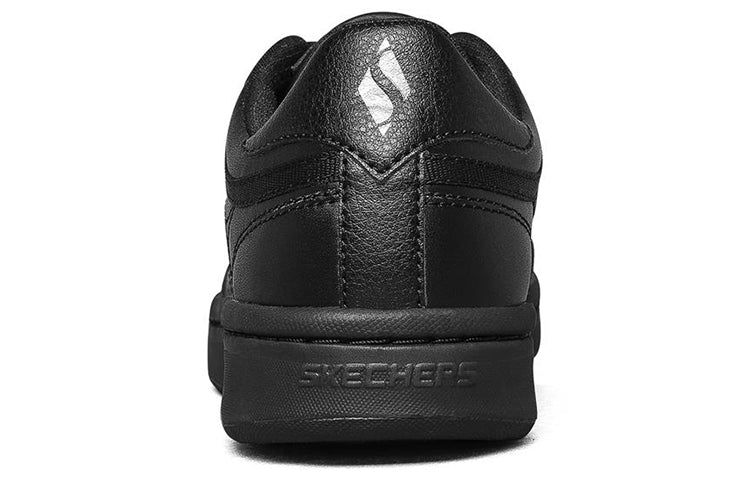 (WMNS) Skechers Downtown Low-Top Sneakers Black 155190-BBK