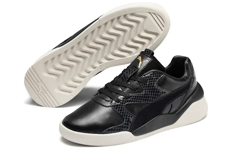 (WMNS) PUMA Aeon Play Black Crocodile Pattern 370397-01
