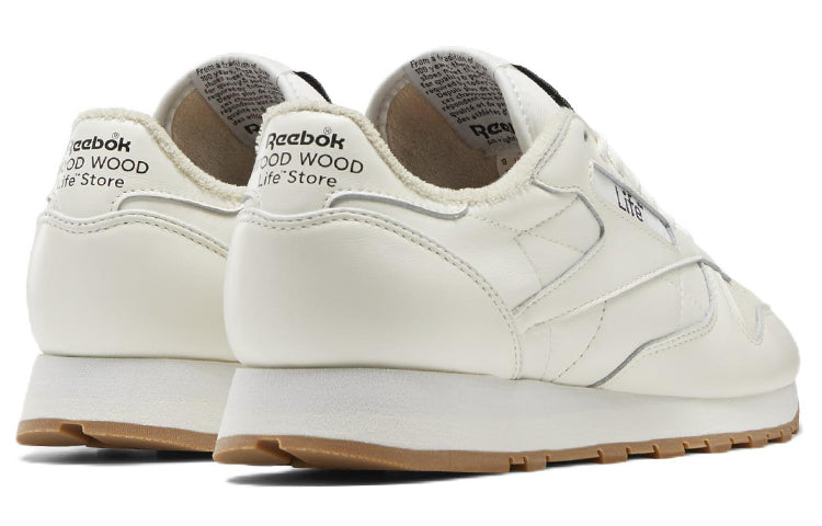 Reebok Classic Leather Retro Wear-resistant Beige GZ1842