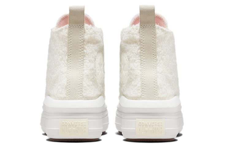 (WMNS) Converse Chuck Taylor All Star Move High 'Perfect Is Not Perfect - Egret' 573074C