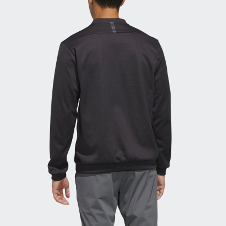 adidas Xplr Hybcrew Q4 Alphabet Printing Solid Color Sports Round Neck Black EH4988
