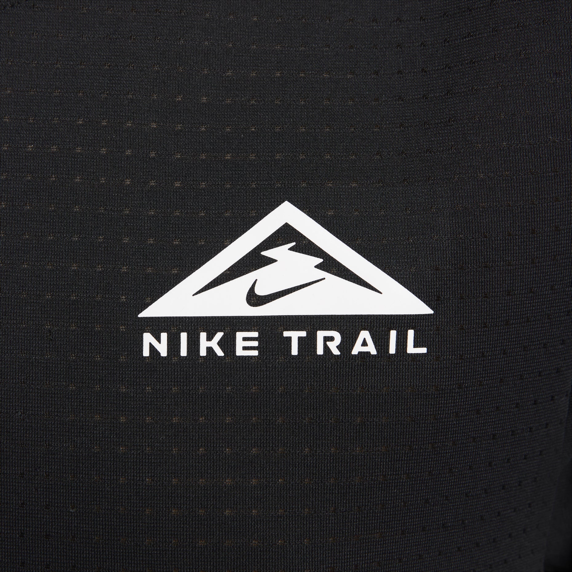 Nike Dri-FIT Trail Solar Chase Short-Sleeve Trail Running Top 'Black' DV9306-010