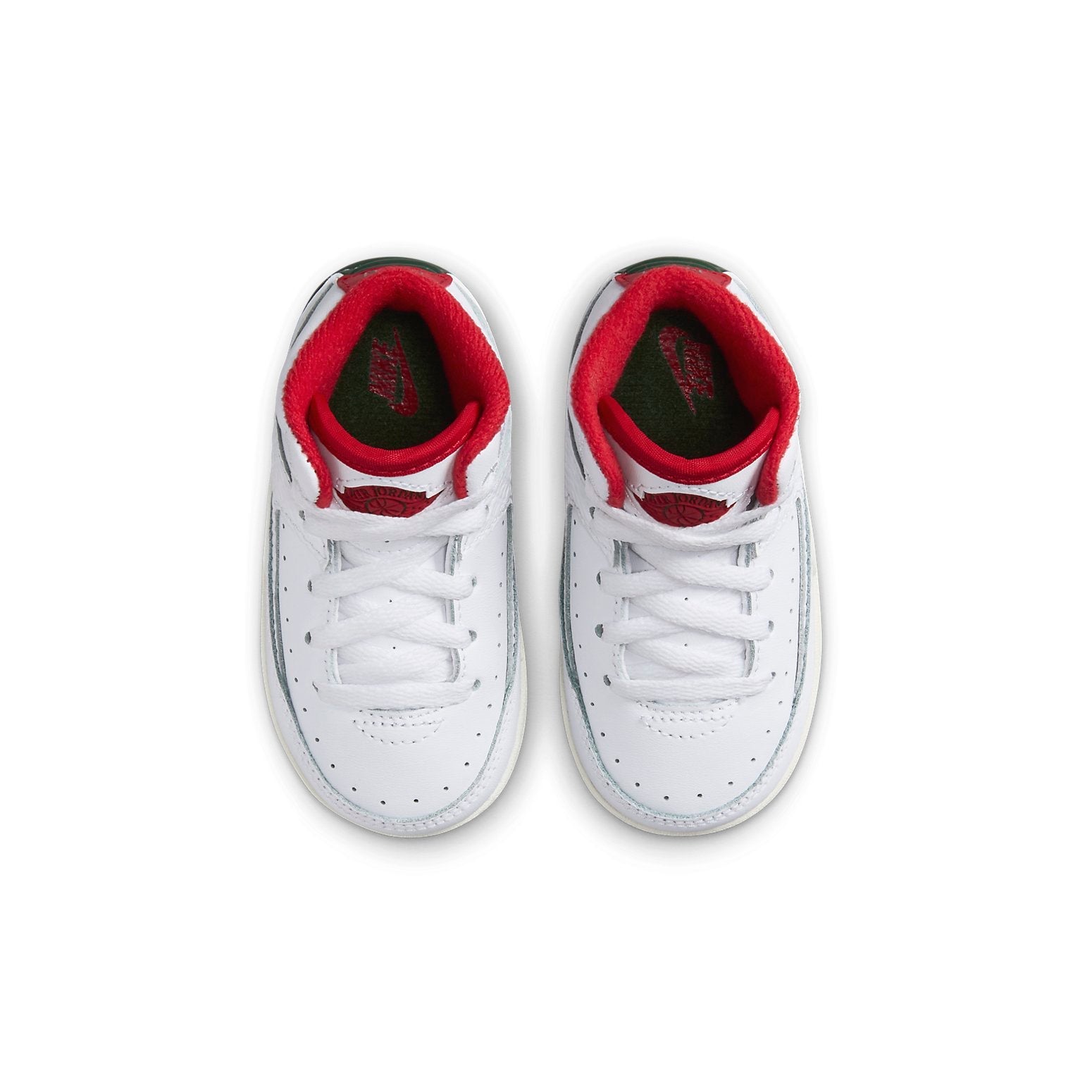 (TD) Air Jordan 2 Retro 'White Sail Fire Red' DQ8563-101