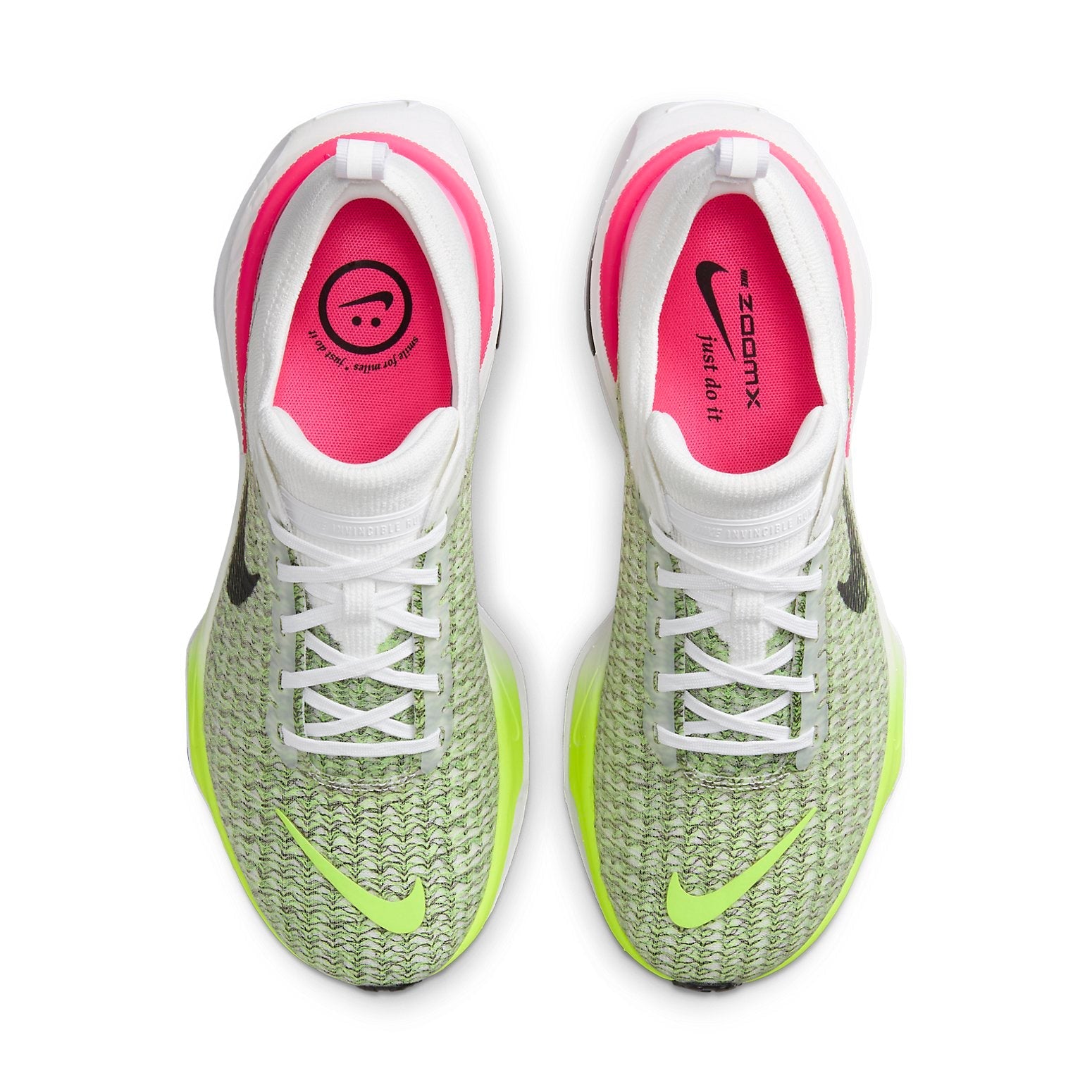 Nike ZoomX Invincible Run Flyknit 3 'White Volt Hyper Pink' FN6821-100