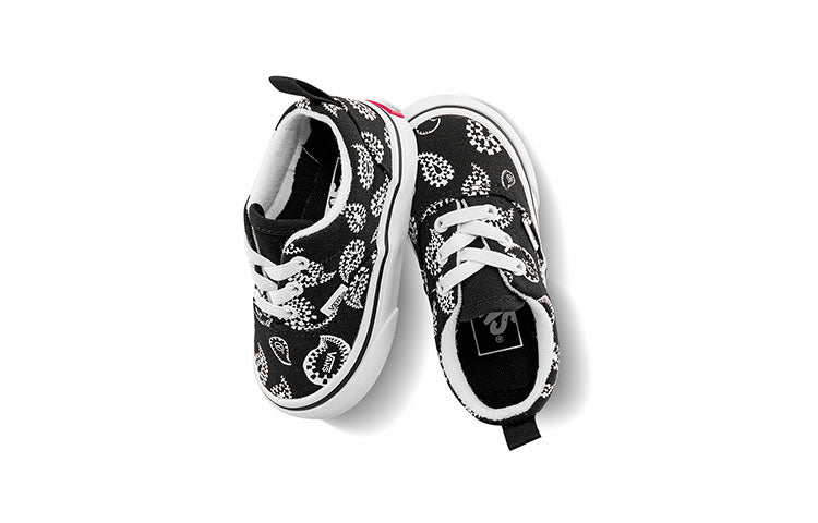 Vans Era Low Tops Skateboarding Shoes Black cashew 'Black White' VN0A4P39BLK