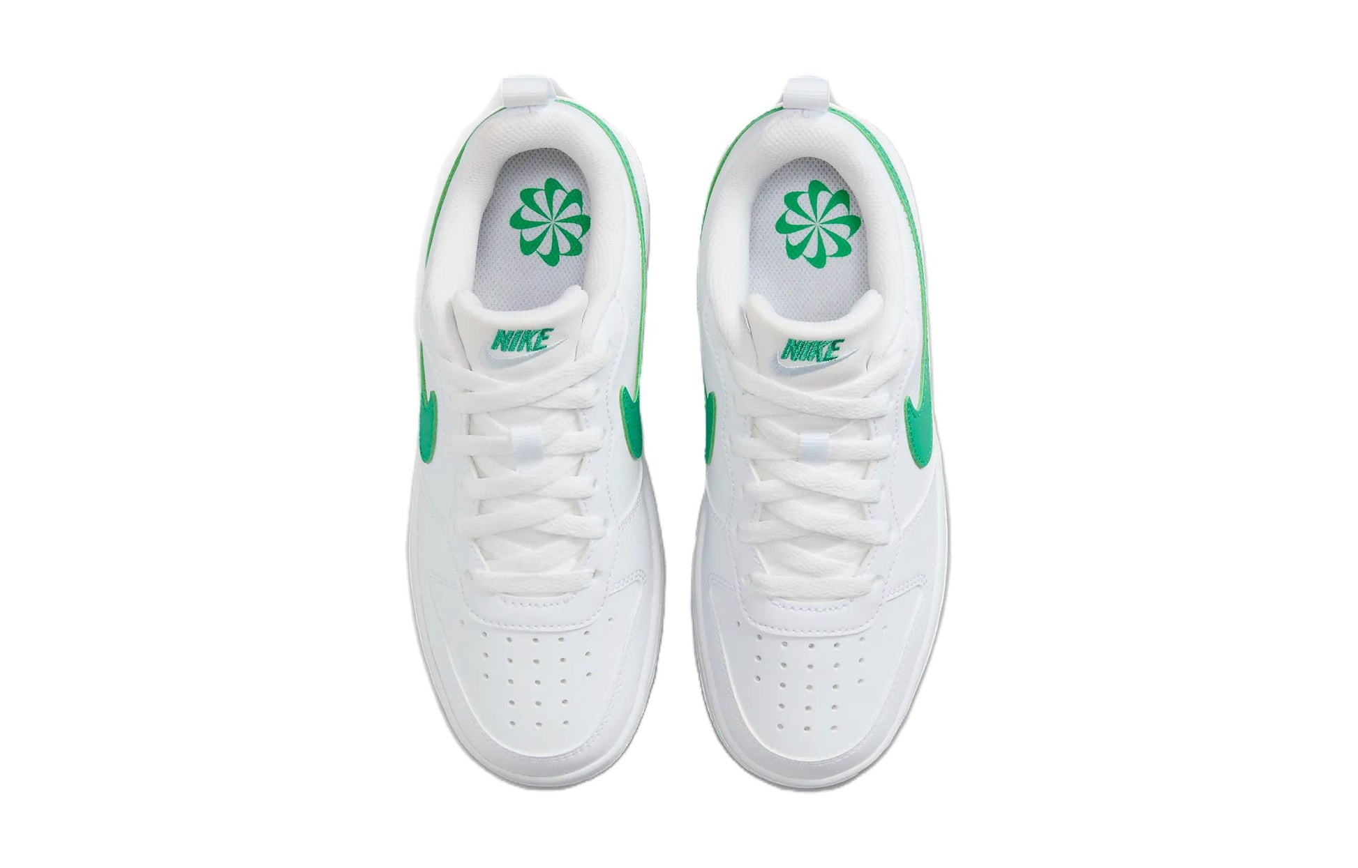 (GS) Nike Court Borough Low Recraft 'White Green' DV5456-109