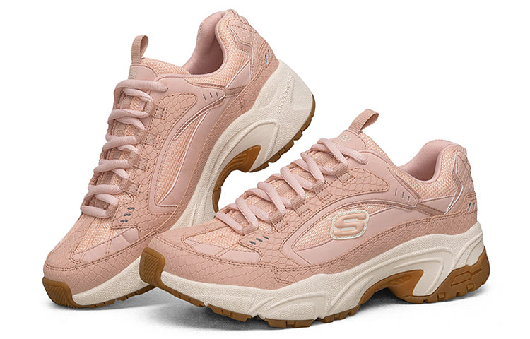 (WMNS) Skechers D'Lites Daddy Shoes Red 13455-ROS