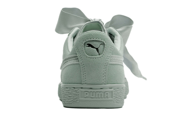 (WMNS) PUMA Suede Heart Ep Blue Flo Sneakers Green 366922-03