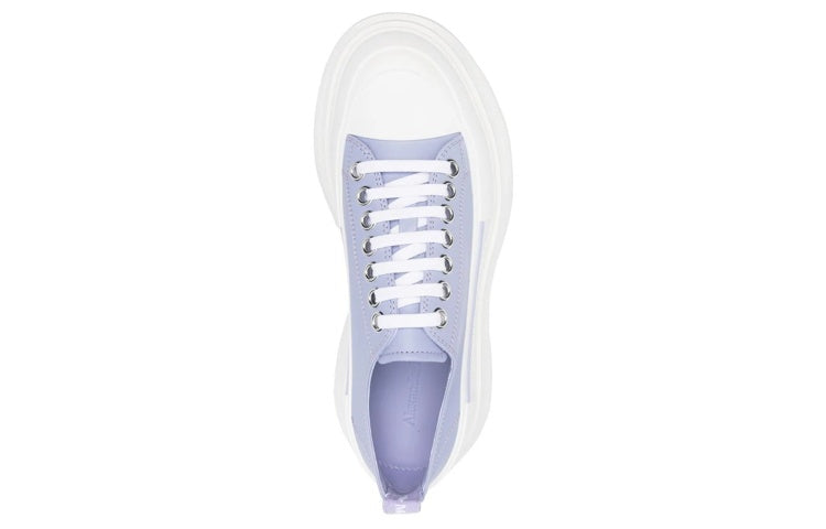 (WMNS) Alexander McQueen Tread Slick Sneakers 'Blue White' 702042WHZ625439