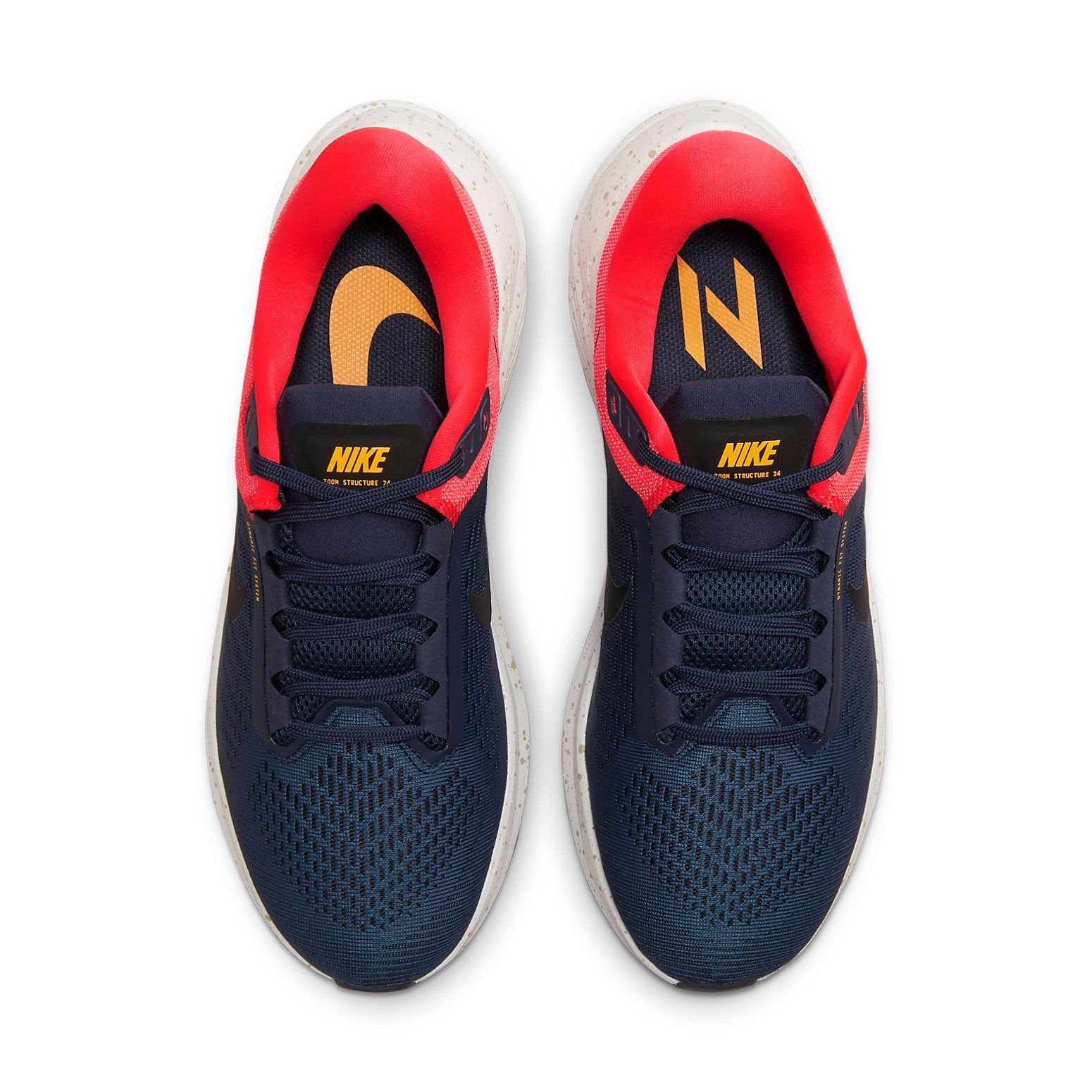 Nike Air Zoom Structure 24 'Obsidian Bright Crimson' DA8535-403
