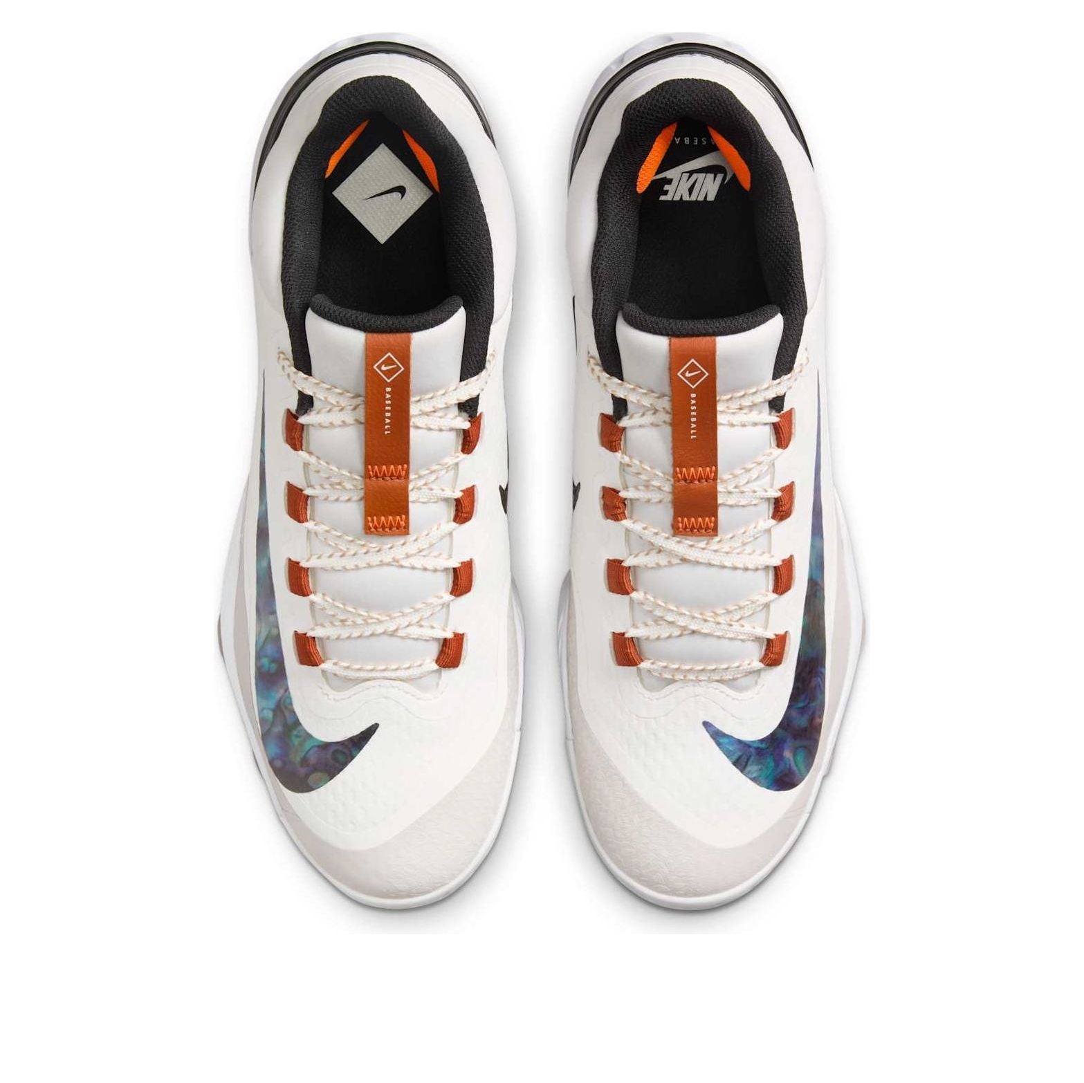 Nike Alpha Huarache Elite 4 Low MCS 'Summit White Phantom Dark Russet Royal Pulse' FZ8652-100