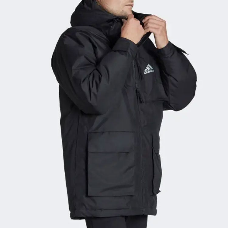 adidas Black D11 Down Parka HK6665