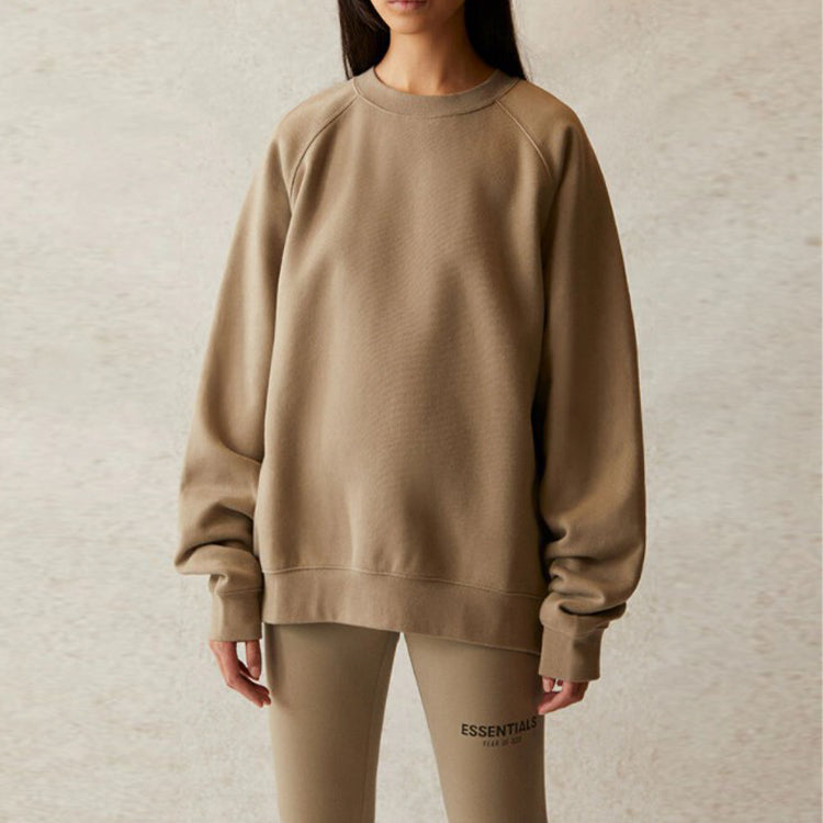 Fear of God Essentials SS21 Pull-Over Crewneck Moss FOG-SS21-580