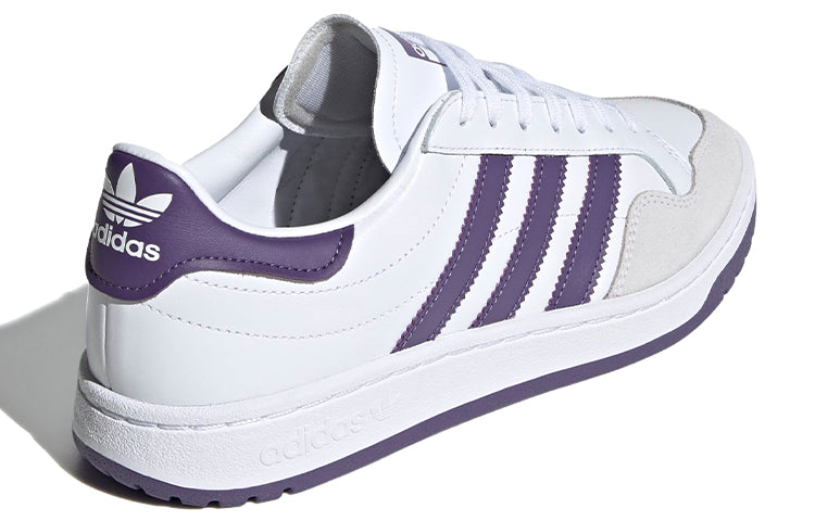 (WMNS) adidas originals Team Court 'Purple White Gray' EF6069