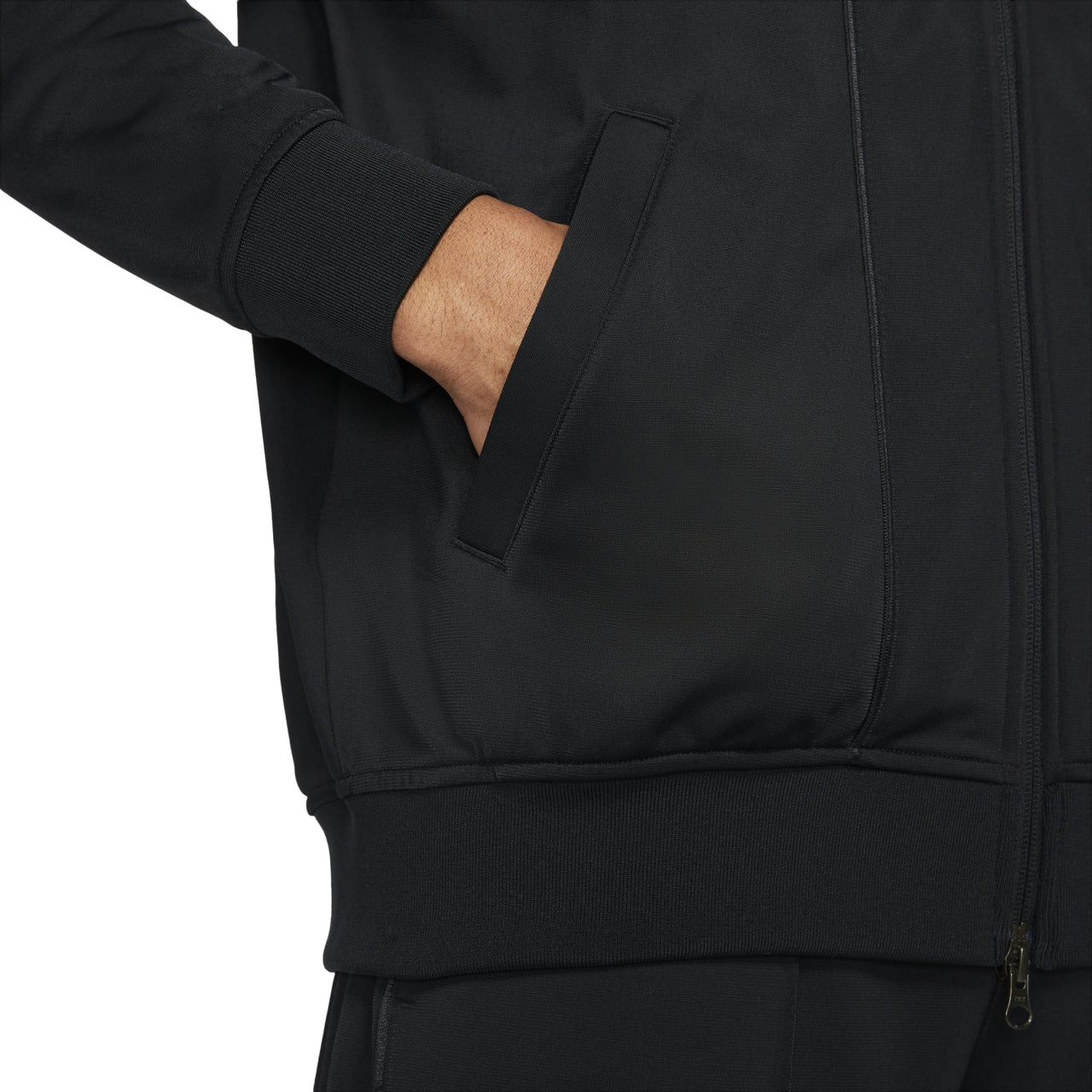 Nike Court Tennis Zipped Jacket Asia Sizing 'Black' DC2566-010