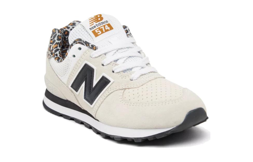 (PS) New Balance 574 Core Sneakers 'Cream White Black' PC574AW1